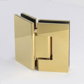 FORGE SHOWER HINGE GLASS TO GLASS 135 Degrees 10mm glass - Gold